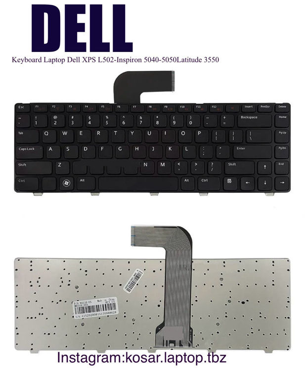 تصویر  Keyboard Dell 3550 L502 5050 5040