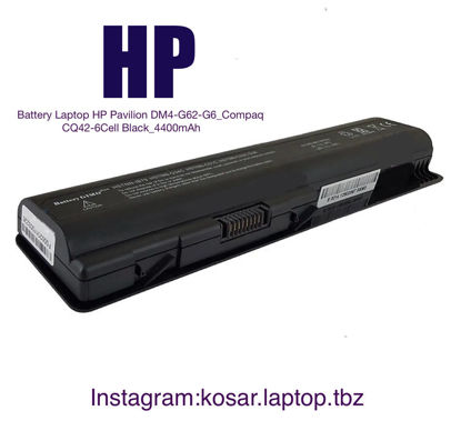 تصویر  Battery  HP  DM4-G62-G6  CQ42-GIMO PLUS