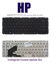 تصویر  keyboard HP 14-N 14-D مشکي اينتر کوچک بدون فريم داخلي