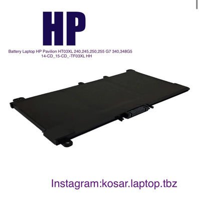 تصویر  Battery  HP  HT03xl BK03xl 240  G7 340 G5  HH