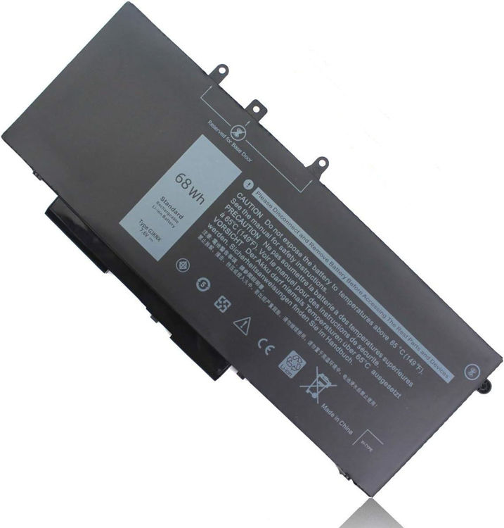 تصویر  باتری لپتاپ دل Battery Dell E5590 HH با پارت نامبر GJKNX