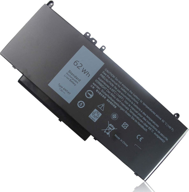 تصویر  باتری لپتاپ دل Battery Dell E5570 HH با پارت نامبر 6MT4T