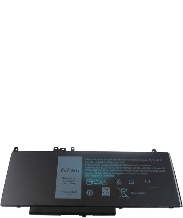 تصویر  باتری لپتاپ دل Battery Dell E5570 HH با پارت نامبر 6MT4T
