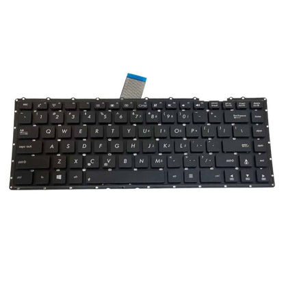 تصویر  Keyboard  Asus X450 مشکی-اینترکوچک بدون فریم