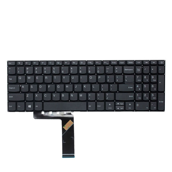 تصویر  Keyboard  Lenovo  G50-70 مشکی-با بک لایت-با فریم