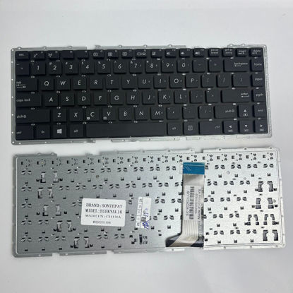 تصویر  Keyboard  Asus X451مشکی-اینترکوچک بدون فریم