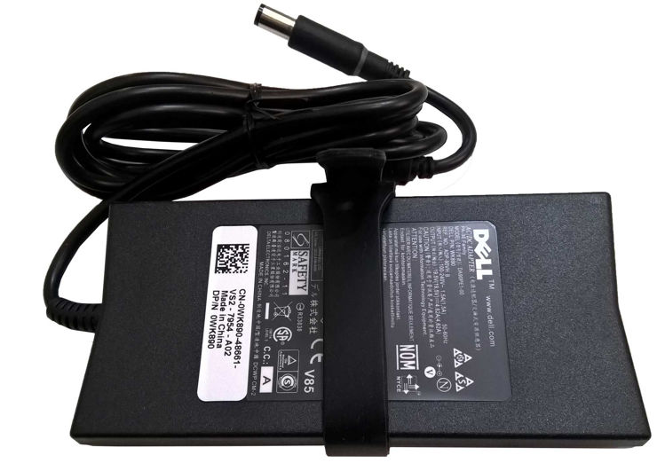 تصویر  شارژر لپتاپ دل Dell 19.5V 4.62A Slim