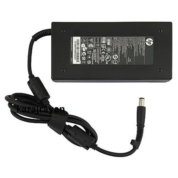 تصویر  شارژر لپتاپ اچ پی HP 19.5V 7.7A سر دلی
