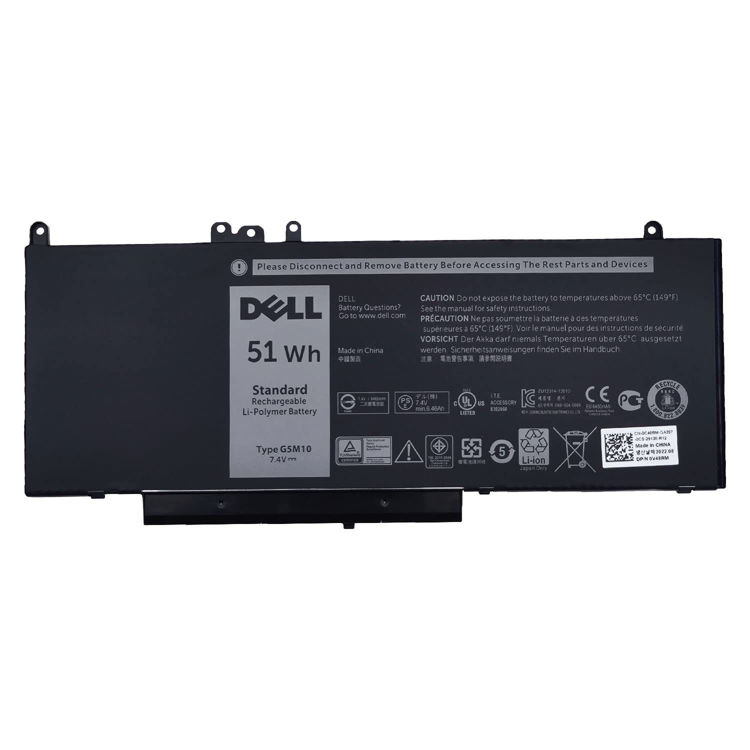 تصویر  باتری لپتاپ دل Battery Dell Latitude E5450 G5M10 Gimo Plus