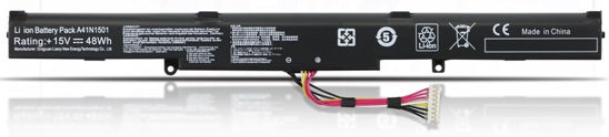 تصویر  باتری لپتاپ ایسوس Battery Asus N552 FSO