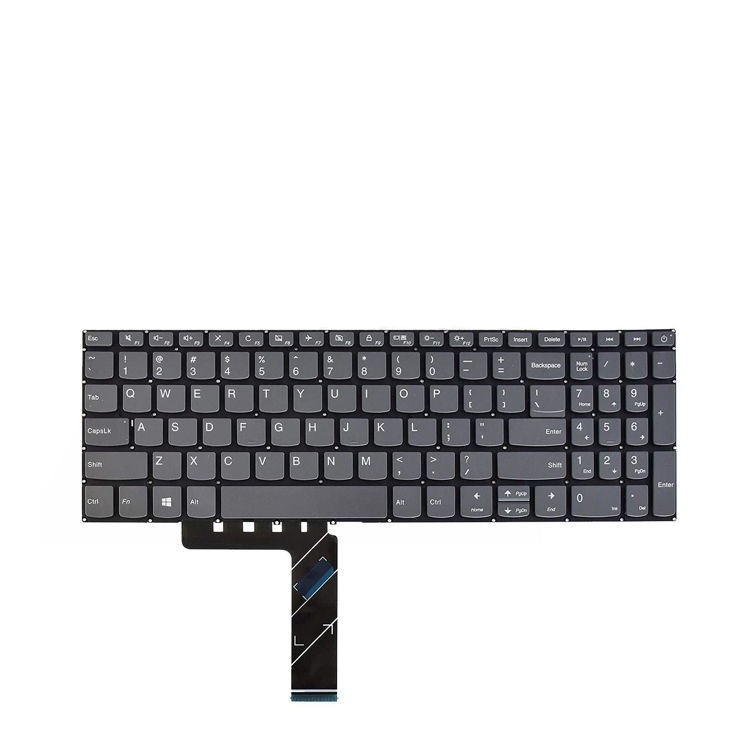 تصویر  به همراه کليد پاور Keyboard Lenovo IP320-15 L340 S145 Ip520 V130 IP330 V330