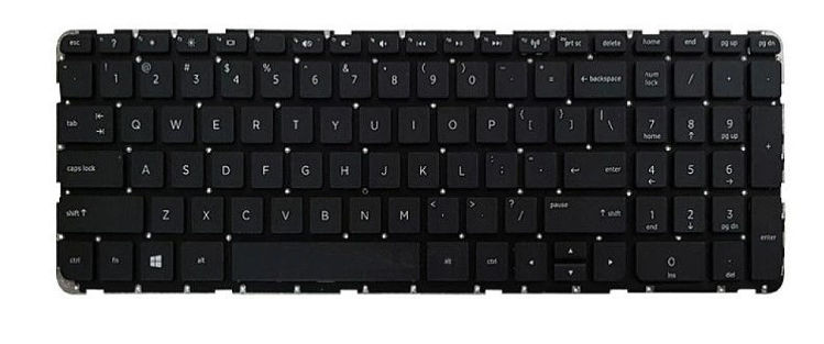 تصویر  Keyboard HP 15-N بدون فريم