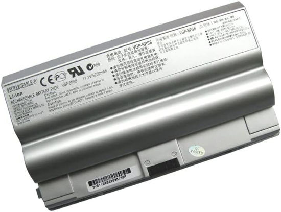 تصویر  باتری لپتاپ سونی Battery SONY BPS8 FSO