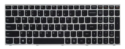 تصویر  Keyboard Lenovo G5070 با فريم نقره اي