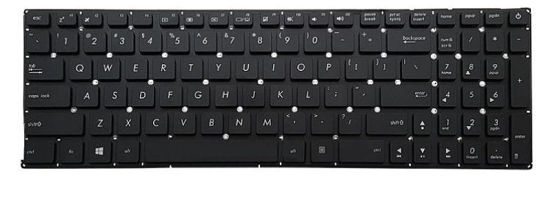 تصویر  Keyboard Asus X540 به همراه کليد پاور
