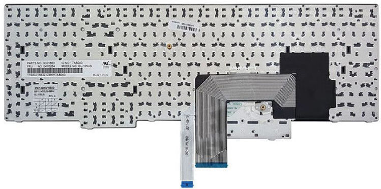 تصویر  Keyboard Lenovo E530 با موس فريم