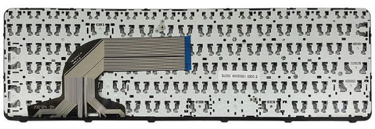 تصویر  Keyboard HP 15-N N15 مشکي اينتر کوچک با فريم