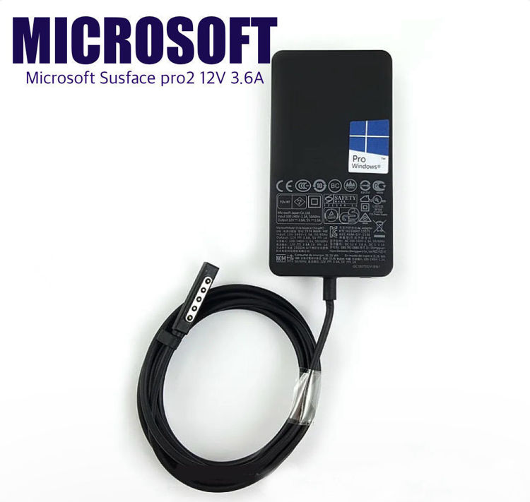 تصویر  شارژر لپتاپ سورفیس Surface pro2 12V 3.6A