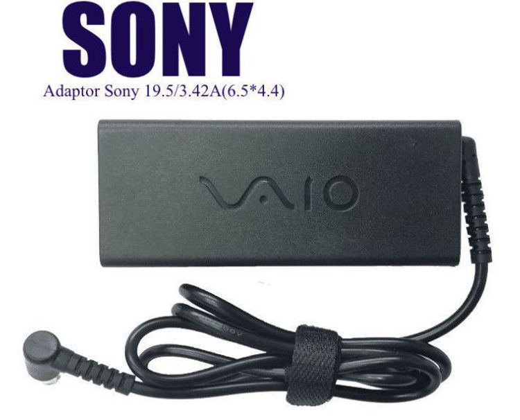 تصویر  شارژر لپتاپ سونی Sony 19.5V3.42A (6.5*4.4) HH
