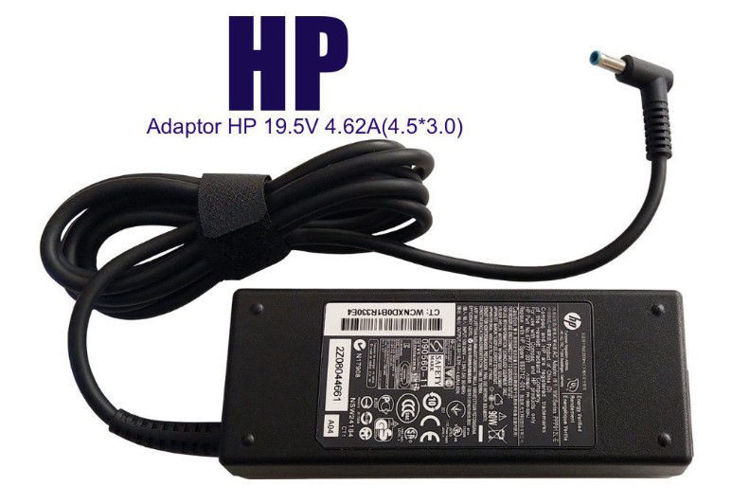 تصویر  شارژر لپتاپ اچ پی HP 19.5V 4.62A (4.5*3.0) HH