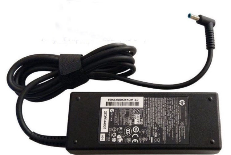 تصویر  شارژر لپتاپ اچ پی ( HP 19.5V 7.7A (4.5*3.0 سر فیش آبی