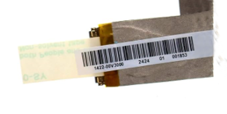 تصویر  فلت تصویر لپتاپ ایسوس N53 با پارت نامبر  142200v3000 1422S9000273