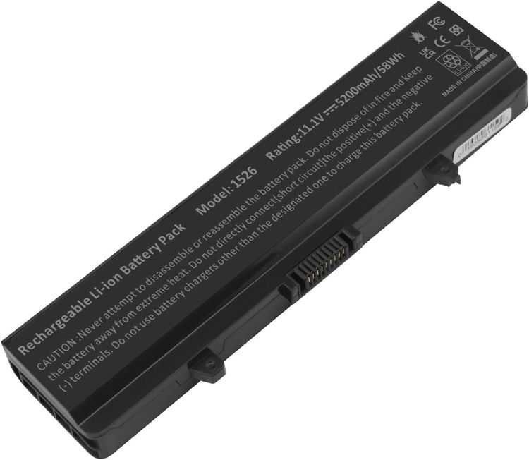 تصویر  باتری لپتاپ دل Battery  Dell Inspiron 1525-1526-1545 HH