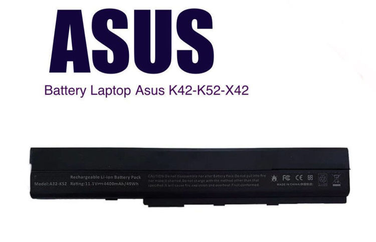 تصویر  باتری لپتاپ ایسوس Battery  Asus K42-K52-X42 HH