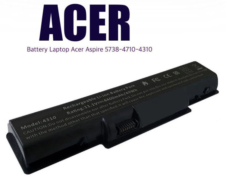 تصویر  باتری لپتاپ ایسر Battery  Acer Aspire 5738  4710  4310 Gimo Plus