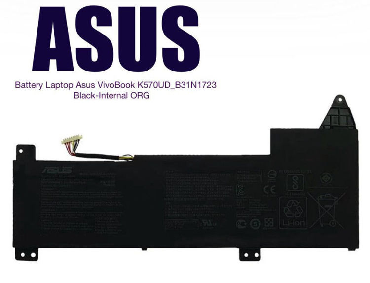 تصویر  باتری لپتاپ ایسوس Battery  Asus  K570 B31N1723 Linus