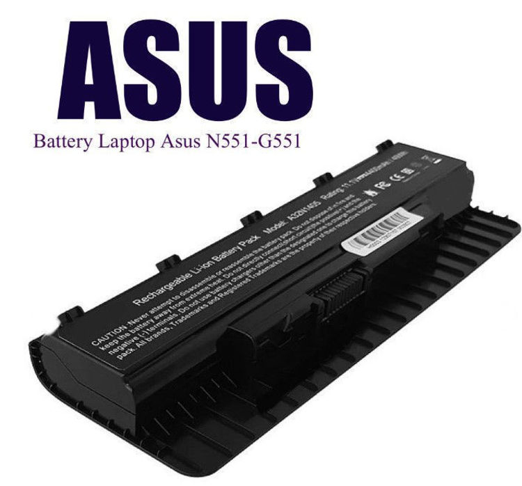 تصویر  باتری لپ تاپ ایسوس Battery Asus G551 A32N1405 Linus