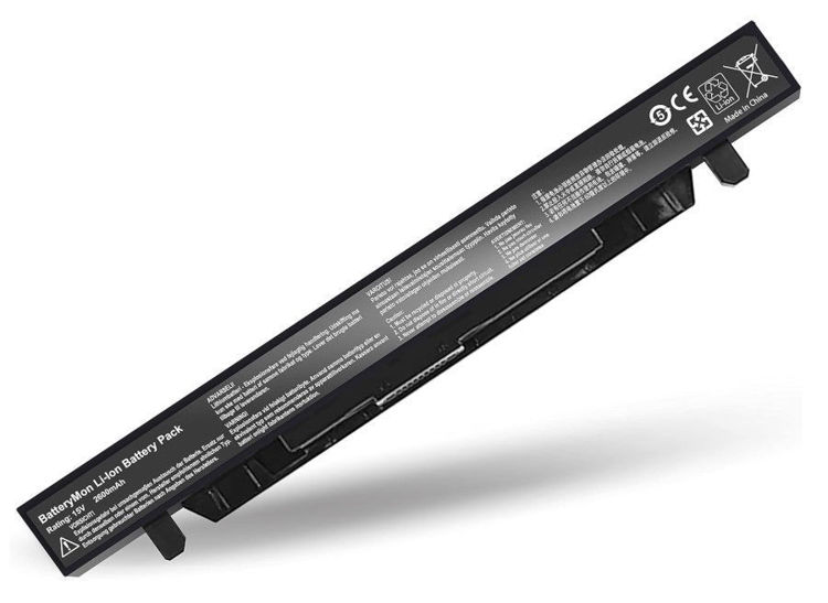تصویر  باتری لپ تاپ ایسوس Battery Asus GL552 با پارت نامبر A41N1424