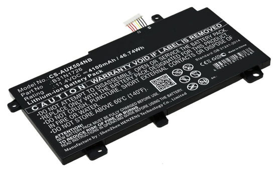 تصویر  باتری لپ تاپ ایسوس Battery Asus  FX505 Linus با پارت نامبر B31N1726