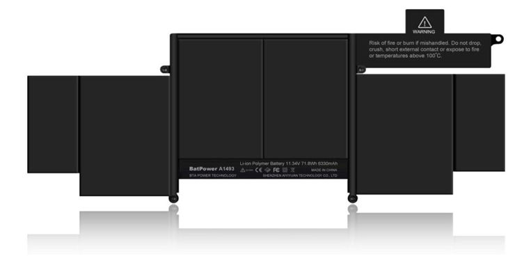 تصویر  Battery Apple 1528 1502 Gimo Plus