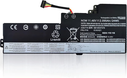 تصویر  باتری لپتاپ لنوو Battery Lenovo T480 Linus با پارت نامبر 01AV421