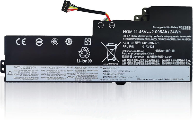 تصویر  باتری لپتاپ لنوو Battery Lenovo T480 Linus با پارت نامبر 01AV421