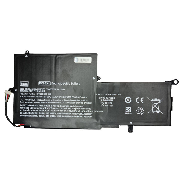 باتری لپتاپ ایسوس Battery HP Spectre X360 Linus با پارت نامبر PK03XL - نمای کلی