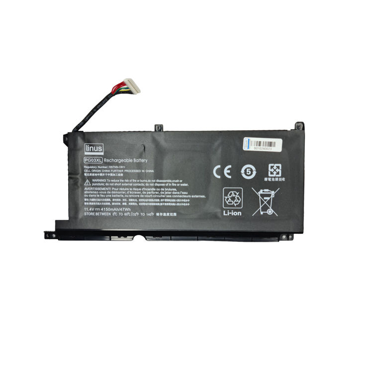 باتری لپتاپ اچ پی Battery HP Pavilion PG03XL Linus-نمای روبرو