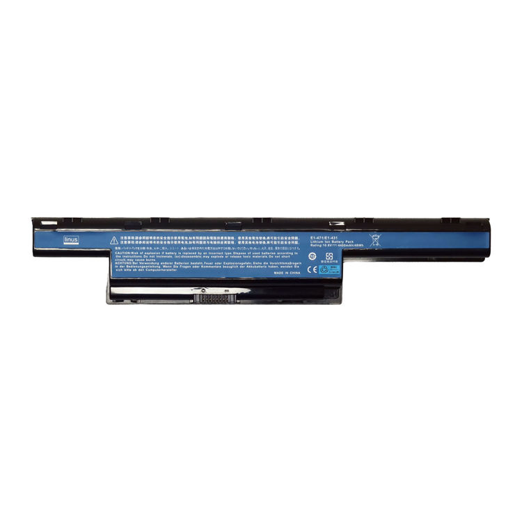 باتری لپتاپ ایسر Battery Acer 4741 Linus- نمای پشت باتری