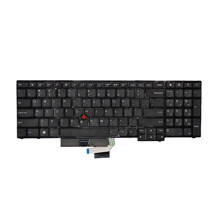 Keyboard Lenovo IP310-15 IP510-15 مشکي بدون فريم- نمای روی کیبورد