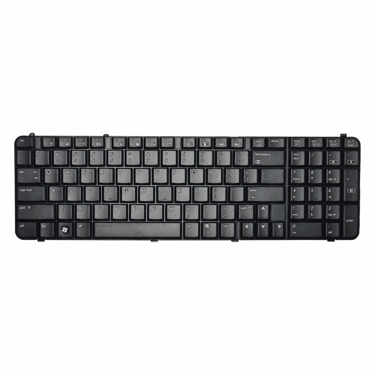 Keyboard  HP Pavilion HDX16 A900-A909- نمای روی کیبورد
