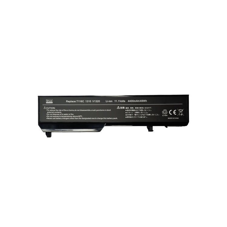 باتری لپ تاپ دل Battery Dell 1320 Linus- نمای پشت باتری