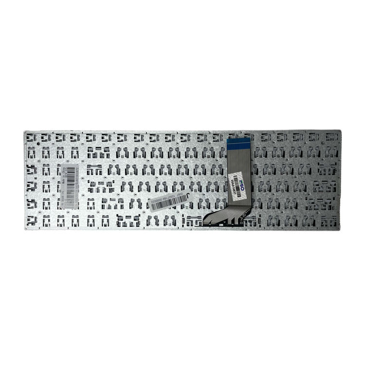 کیبورد لپ تاپ ایسوس K556 مشکی اینتر کوچک بدون فریم - پشت کیبورد